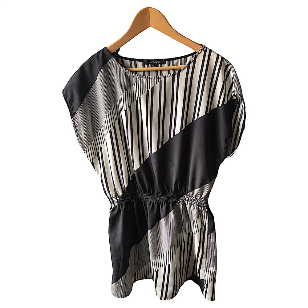 Forever 21 Cinched Waist Blouse